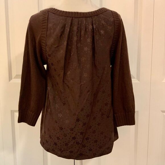 Marc by Marc Jacobs Burgundy Purple Silk Wool Scoop Neck Top Small - Picture 4 of 10